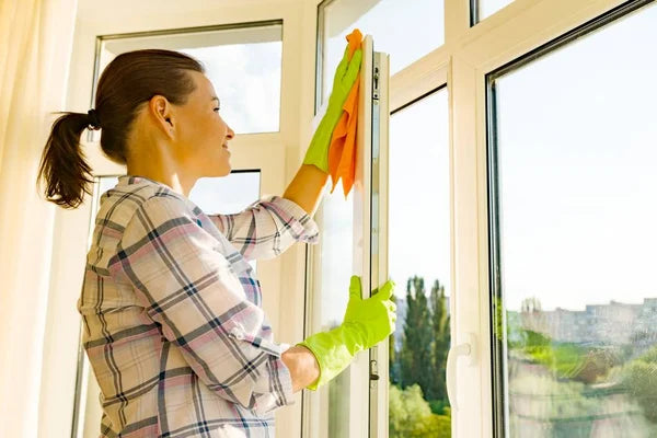 Fenster Reinigung Rahmen