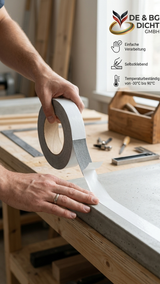 Joint sealing tape 15/3-6 mm, grey, 8m