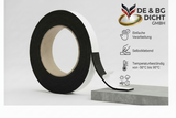 Joint sealing tape 35/4-9 mm, black, 8 m