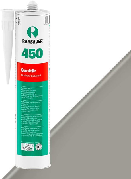 Sanitär 450 platingrau